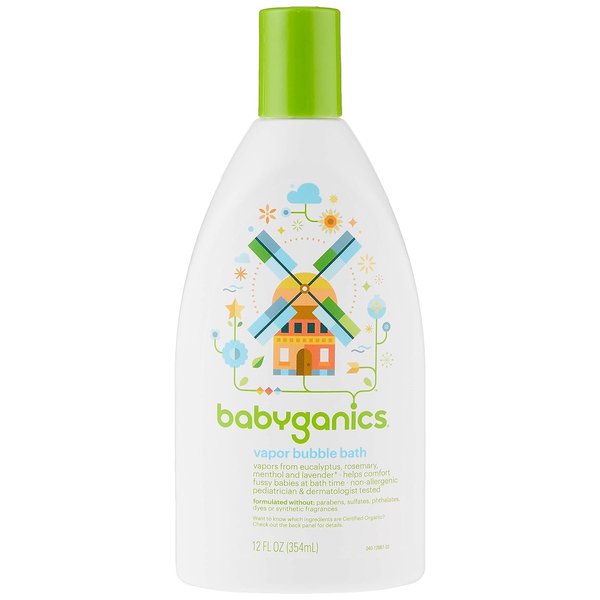 BabyGanics Vapor Bubble Bath -12oz
