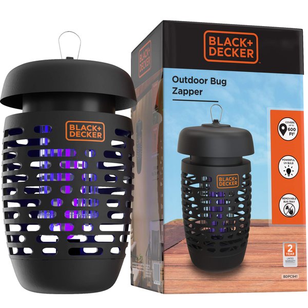 BLACK+DECKER Bug Zapper Indoor: Powerful Outdoor Mosquito Killer and Fly Zapper