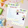 ALodr 20 How Well Do You Know The Birthday boy Game Cards - boy Birthday Party Activity Notebook Themed Party Decorations-Teens Kids Birthday Party Game - boy Birthday Supplies, Activity, Decorations