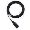 Yencoly 1.5m 6-Pin Radio Accessory Extension Cable for Yaesu Radio Walkie Talkie Mic, Premium Quality, Removable Separation, Outdoor Indoor Use
