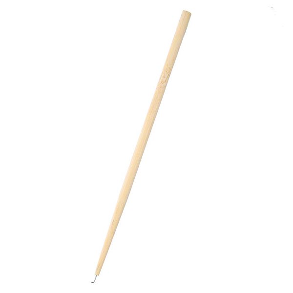Ventilating Needles, Wooden Handle Wig Needle Hooking Hair Wig Ventilating Holder False Beard Making Needle Wig Ventilating Needle for Repair Lace Wig Toupee Hairpiece(Small (can