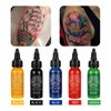 ATOMUS Tattoo Ink 5 Colors 1oz 30ml Tattoo Supply Black Pigment Natural Plant Tattoo Ink Pigment Permanent Makeup Tattoos Pigment