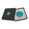 GOPILLABLE Pill Box Pill CASE for Pocket OR Purse Teal Design Pill Organizer for Travel Small Pill Box/Pill case