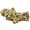 CAMPANELLI Big Bow Headband (2-Pack) for Washing Face, Makeup, Spa, Shower & Gym. Soft Fleece Hair band Women and Girls. FreshFace as seen on QVC (Leopard)