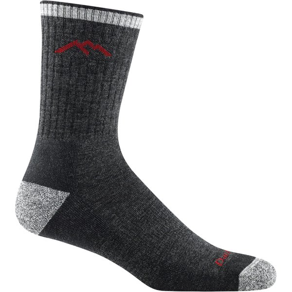Darn Tough Merino Wool Micro Crew Cushion Sock Black, XL