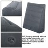 WEY&FLY Inflatable Wedge Pillow - Polyvinyl Chloride Lightweight and Portable, Fast Inflating/Deflation Through The Valve, Suitable for Travel/Inflatable Portable Bed Wedge 23.6" x 22" x 7"
