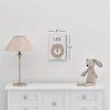 Smile Art Design Pretty Lion Painting and Lettering Cream Background Canvas Print Kids Room Decor Wall Art Baby Room Decor Kids Room Decor Nursery Decor Ready to Hang Made in The USA 28x19