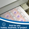 Spartan Industrial Printable Laser Inkjet Labels - 8.5" X 11" - White, 100 Sheets, 100 Total Labels | Multipurpose Label Ideal for DIY Sticker Sheets, Craft Making, Full Page Shipping Labels and More