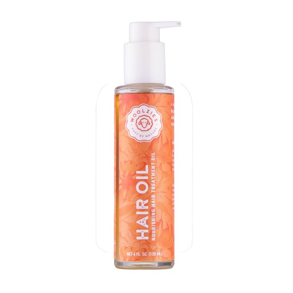 Woolzies 100% Pure Ultra Nourishing Moisturizing Hair Oil | Cold Pressed Virgin Premium Grade | For Hair Growth, Frizz Control, Shine, Straightening, Thickening, Stop hair loss, Treat Baldness
