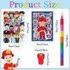 Cinrobiye 48 Pcs Party Favors Coloring Book Bulk,Profession Jobs DIY Art Drawing Book Teacher Police Doctor Fireman Party Supplies Occupation Birthday Classroom Goodie Bags Stuffers Fillers