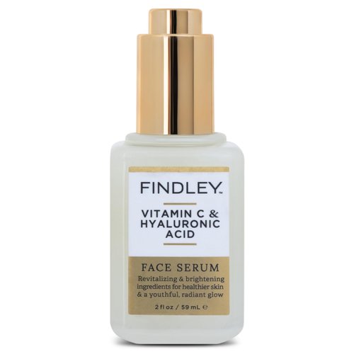 Findley 2oz Vitamin C + Hyaluronic Acid Facial Serum