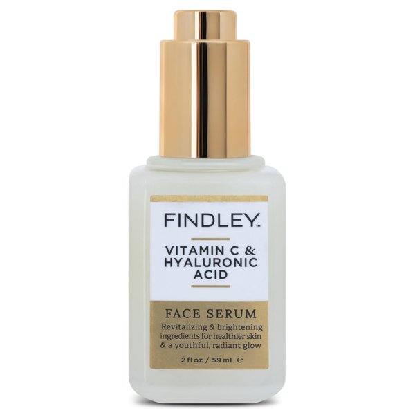 Findley 2oz Vitamin C + Hyaluronic Acid Facial Serum