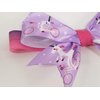 Unicorn on bike Headband Hair Bow