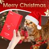 Rasolamo Automatic Cat Toy, Interactive Cat Toys for Indoor, Smart Cat Toys Feather with LED Lights & Bells, for Cat Toy USB Charging Play Moving Indoor