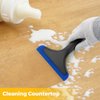 Gomake Small Silicone Squeegee Window Shower Squeegee Tool,Auto Water Blade for Car Windshield, Window, Mirror, Glass Door,Bathroom