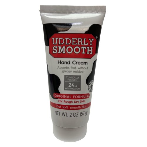 Udderly Smooth Original Formula Travel Size Hand Cream Bundle: (2) 2 oz Tubes & Phyphy's Tip Card