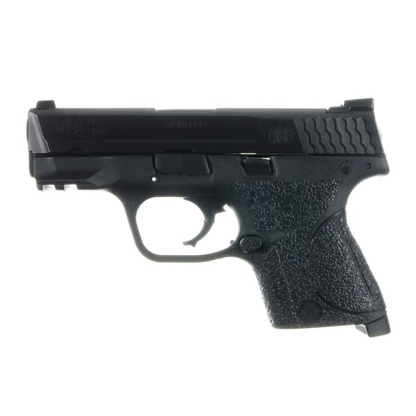 TALON Grips Adhesive Pistol Grip – Compatible with Smith and Wesson M&P Compact 9mm .357/.40 – Made in The USA – Medium Backstrap, Rubber, Black