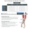 Truform Compression Socks, 15-20 mmHg, Men's Gym Socks, Knee High Over Calf Length, Navy, Small