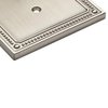 Franklin Brass Classic Beaded Wall Plate, Satin Nickel Triple Decorator Switch Cover, 1-Pack, W35066-SN-C
