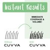 Hair Building Fibers by CUVVA for Fine & Thinning Hair (BLACK) - Thicker Looking Hair in 15 Seconds - 10 Different Shades for Men & Women - 0.87oz