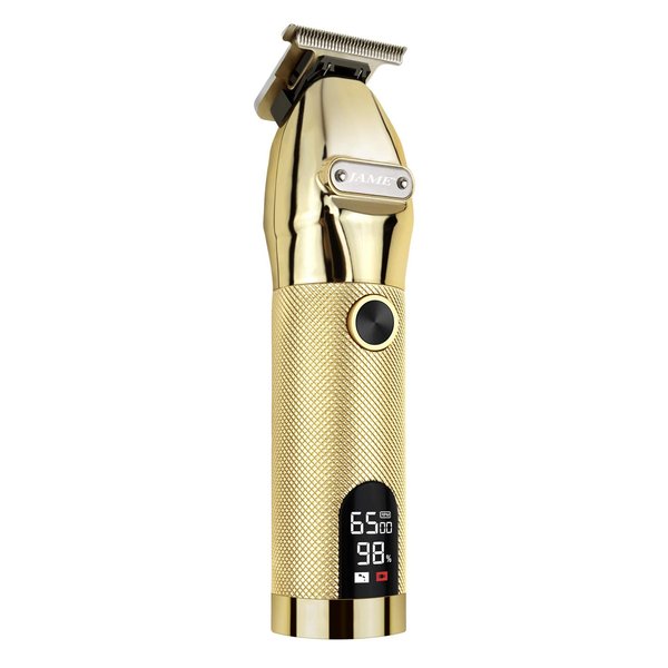 ciwellu Professional Hair Clippers, Cordless Outlining Trimmer Hair Cuttings Kit, T-Blade Close Cutting Trimmer for Men, LCD Display Zero Gapped Detail Barber Beard Shaver