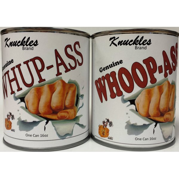 Both Kinds of Whup/Whoop Ass! 2-Can Pack!