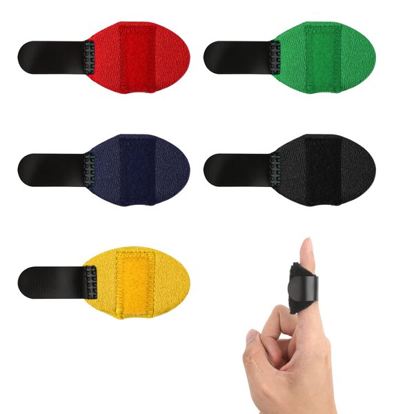 5pcs Finger Splints, Finger Straightening Brace for Arthritis Finger Support for Trigger Broken and Strained Fingers (5 Colors)
