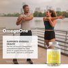 OmegaOne Omega-3 Fish Oil Supplement by NutraOne (90 500mg Fish Oil Pills)