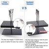 GJJC09B 1PC Painting Stand Base and 20PCS Alligator Clip Stick Set Modeling Tools for Airbrush Hobby Model Parts New