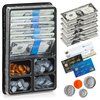 Play Money Set for Kids, Fake Money for Pretend Play – Looks Real, Best Toy Money for Play and Learning – Kit Includes: Bills, Coins, Credit Card, and Checkbook