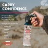 SABRE Frontiersman MAX 9.2 fl oz. Bear & Mountain Lion Attack Deterrent, Up to 40 ft Range, Contains 2% Major Capsaicinoids, Safer for You, Animals & The Environment, Glow-in-The-Dark Safety