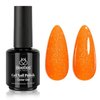 beetles Orange Gel Nail Polish Halloween Gel Polish 1 Pcs 15ml Glow in the Dark Nail Polish Soak Off Uv LED Nail Lamp Halloween Nail Art Manicure Salon DIY Home