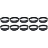 0300604 Replacement for Oreck XL Vacuum Cleaner Belts (10 pcs)