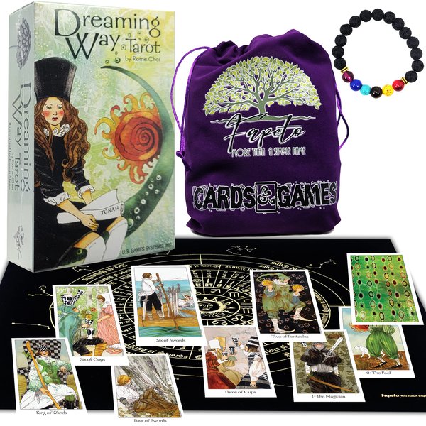 Fapeto more than a simple name Bundles Tarot and Oracles, Cards Decks for Fortune Telling & Chakras (Dreaming Ways Tarot)