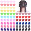 choicbaby 80PCS Baby Hair Clips for Girls 16 Different Variety of Colors Cute Baby Hair Accessories Mini Flower Hair Clip for Infant Fine Hair