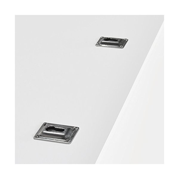 RecPro Marine LHW-B Flush Mount Boat Ladder Bracket Hardware for AL-B4 OR SSL-B4B Boat LADDERS