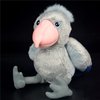 ZHONGXIN MADE Simulation Shoebill Plush Toy Stuffed Animals - Soft Realistic 10” Gray Shoebill Balaeniceps Rex Doll, Cute Toys Real Plushie Toy Home Decoration, Unique Plush Gift Collection for Kids