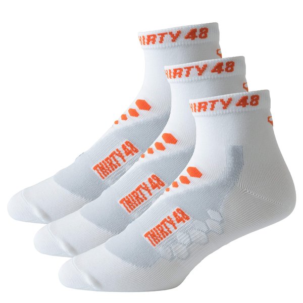 Thirty48 Low Cut Cycling Socks for Men and Women | Unisex Breathable Sport Socks