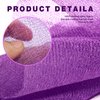 3 Pieces Exfoliating Washcloth Shower Towel African Net Sponge Japanese Wash Cloth Face Exfoliating Sponge Loofah Exfoliating Body Scrubber for Body Exfoliation
