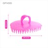 OFXDD Scalp Massager & Scrubber - Plastic Scalp Massager Hair Growth Flower-shaped - Shampoo Brush for Women & Men, Pets - Hand Hair Scrubber for Shower Dandruff, 2 Pcs