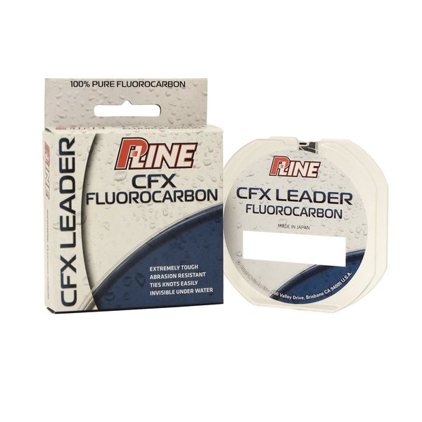 P-Line CFX Fluorocarbon Leader Material Fishing Spool (27-Yard, 20-Pound)