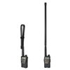 Bingfu Dual Band VHF UHF 136-520MHz 18.5 inch Foldable CS Tactical SMA Female Ham Radio Antenna for Kenwood Wouxun Baofeng BF-F8HP UV-5R UV-82 BF-888S GT-3 Handheld Ham Two Way Radio Walkie Talkie