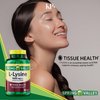 L-Lysine Amino Acid Supplements, Spring Valley L-Lysine, L-Lysine 1000 mg, 100 Tablets Bundle with Pill case