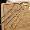 10pcs U Shaped Hair Stick Women Hairpins Metal Hair Clips U Shaped Hair Pins