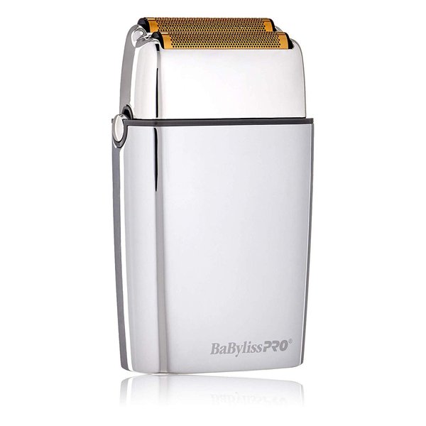 BaBylissPRO Barberology Double Foil Shaver, FXFS2 SILVERFX Professional Electric Shaver