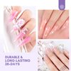 Saviland Acrylic Nail Kit with Drill: Clear/Pink/White Beginner Nail Kit Acrylic Set & Nail Drill Kit Acrylic Nail Brush Cuticle Oil for Professional Nail Extension Home DIY Easy to Use Acrylic Kit