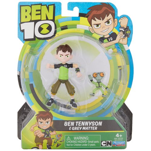 Ben 10 Ben & Grey Matter Action Figure, 48 months to 1200 months