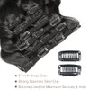 Clip In Hair Extensions Real Human Human Hair Jet Black Hair Clip Ins for Black Women Human Hair Remy Seamless Clip In Hair Extensions Urbeauty Wavy Clip Ins Body Wave Virgin Hair Extensions