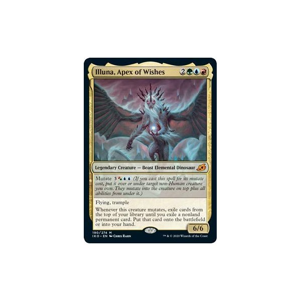 Magic: The Gathering - Illuna, Apex of Wishes - Foil - Ikoria: Lair of Behemoths