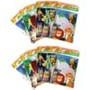 TINYMILLS Safari Zoo Animals Coloring Book for Kids with 12 Coloring Books and 48 Crayons Fun Jungle Book Animals Birthday Party Supplies Zoo Party Favor Bag Fillers
